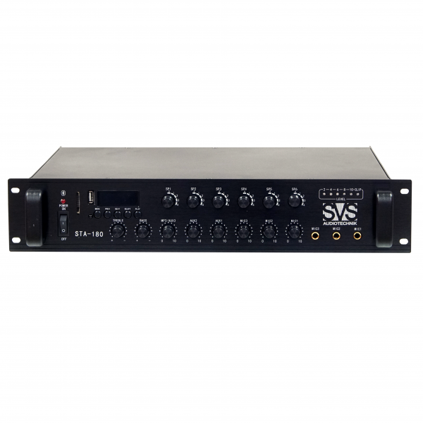 SVS Audiotechnik STA-180 - Микшер-усилитель 6-зонный, 180 Вт