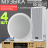 MusicTone OMT04 Потолочные колонки в комплекте с уличной колонкой