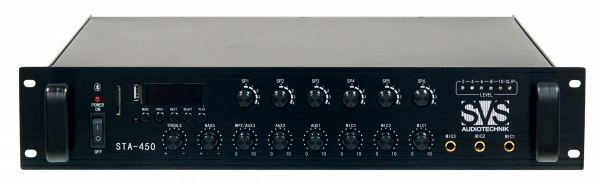 SVS Audiotechnik STA-450 - Микшер-усилитель 6-зонный