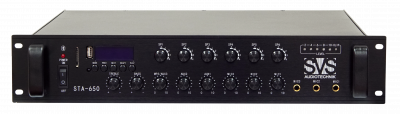 SVS Audiotechnik STA-650 - Микшер-усилитель 6-зонный, 650 Вт