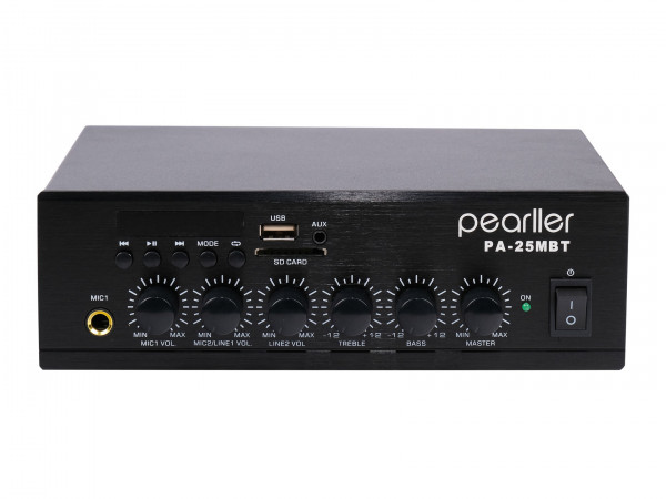 Pearller PA-25MBT Усилитель мощности трансляционный, 30Вт