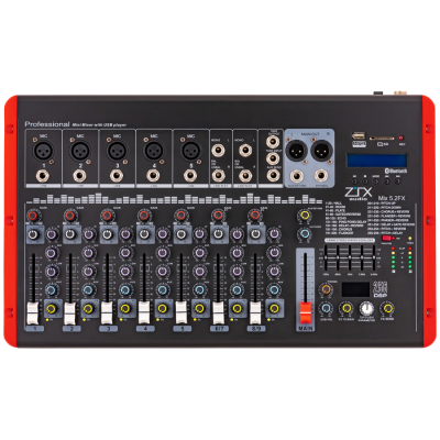 ZTX audio Mix 5.2.Fx - микшерный пульт