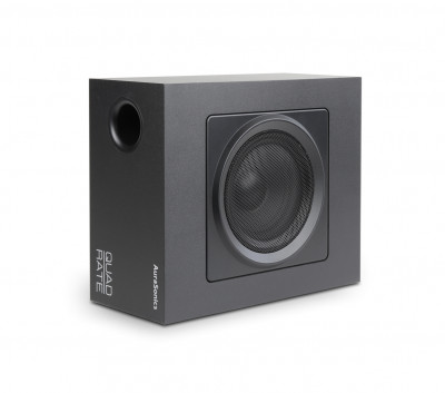 AuraSonics QUADRATE SUB-BK - Компактный настенный сабвуфер, 80Вт