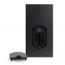 AuraSonics QUADRATE SUB-BK - Компактный настенный сабвуфер, 80Вт