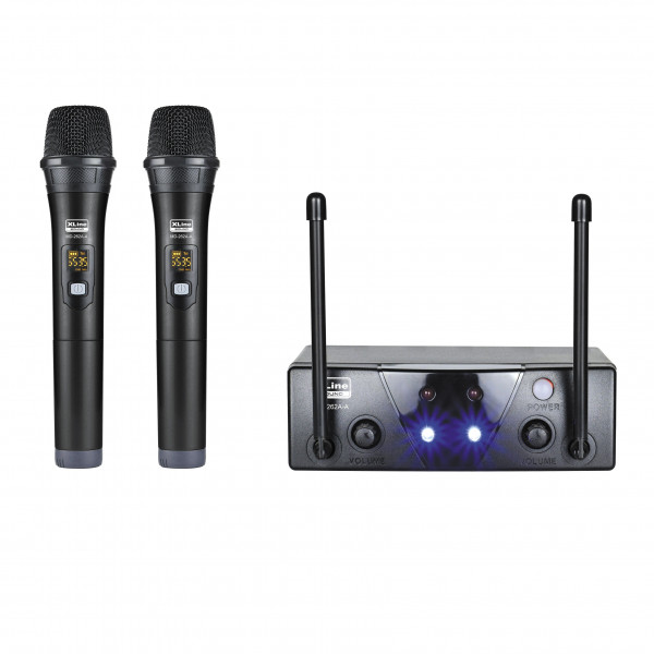 XLINE MD-262A-A - Радиосистема двухканальная c двумя ручными передатчиками
