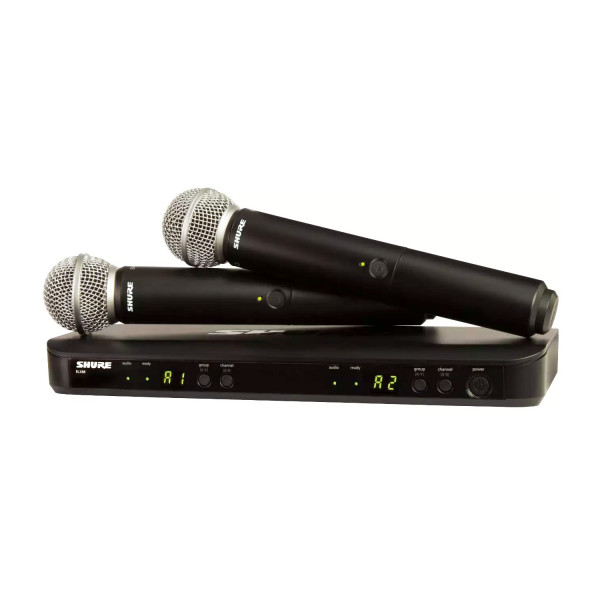 Shure BLX288E/SM58 M17 - вокальная радиосистема с двумя ручными передатчиками