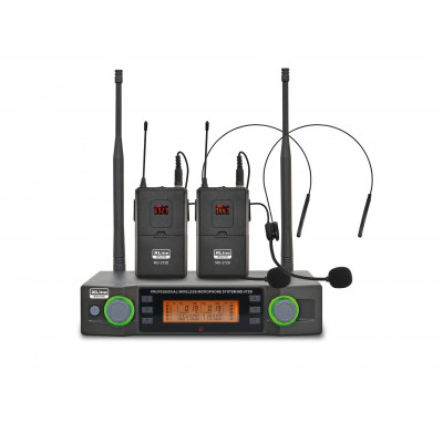 XLINE MD-272B - Радиосистема двухканальная c двумя головными микрофонами