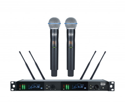 XLINE MD-262A-D - Радиосистема двухканальная c двумя ручными передатчиками
