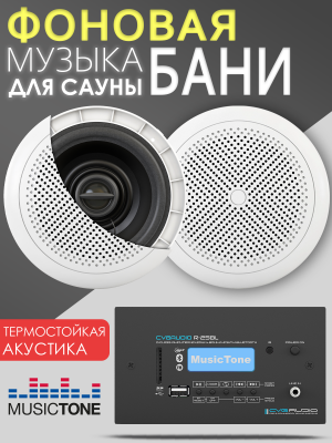 MusicTone HM50 - Акустика для бани, сауны, хамама