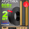MusicTone OMT240 - Уличная акустика комплект с усилителем и кабелем усилителем, 80Вт
