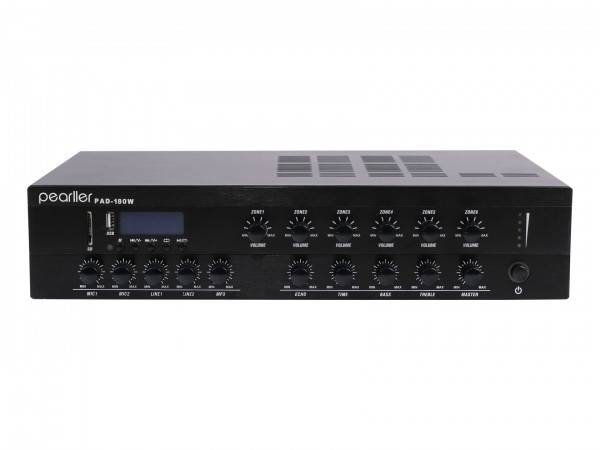 Pearller PA-180D - Усилитель мощности трансляционный, 180Вт